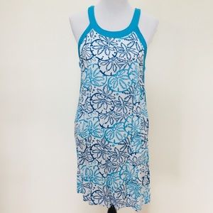 Beachy silver dollar printed sundress